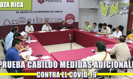 APRUEBA CABILDO MEDIDAS ADICIONALES CONTRA EL COVID-19
