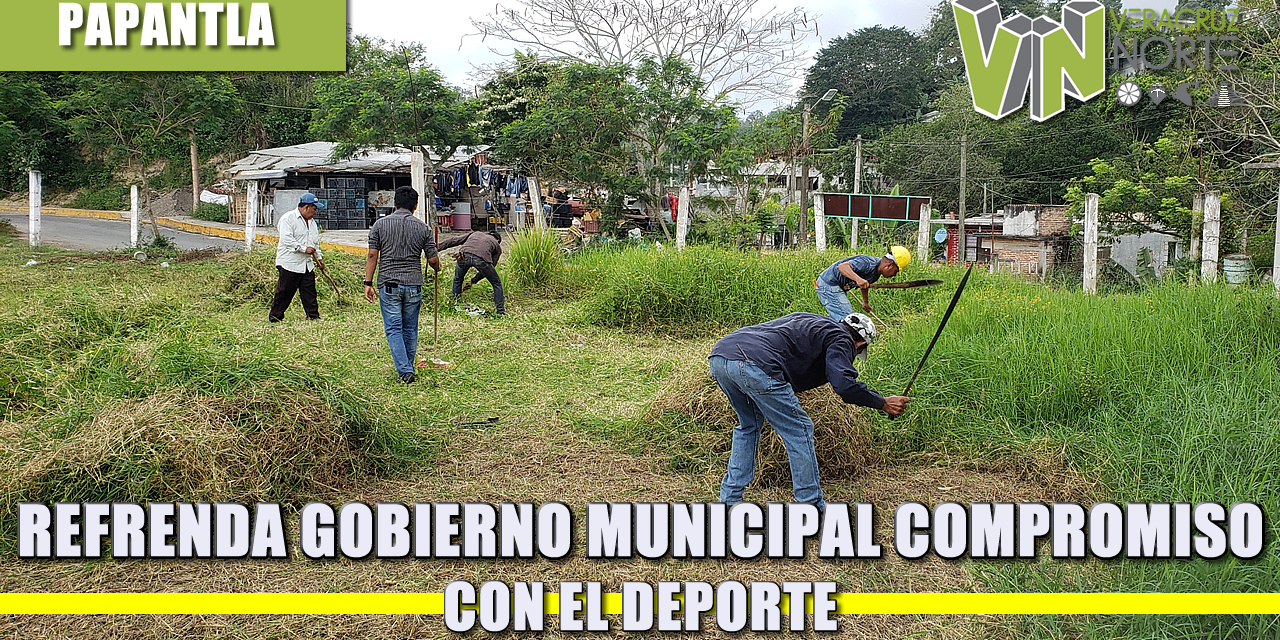 REFRENDA GOBIERNO MUNICIPAL COMPROMISO CON EL DEPORTE