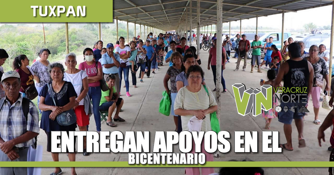 Entregan apoyos en el Bicentenario
