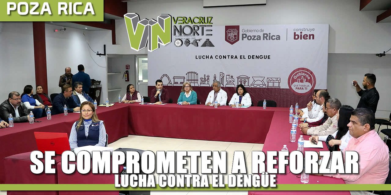 Se comprometen a reforzar lucha contra el dengue