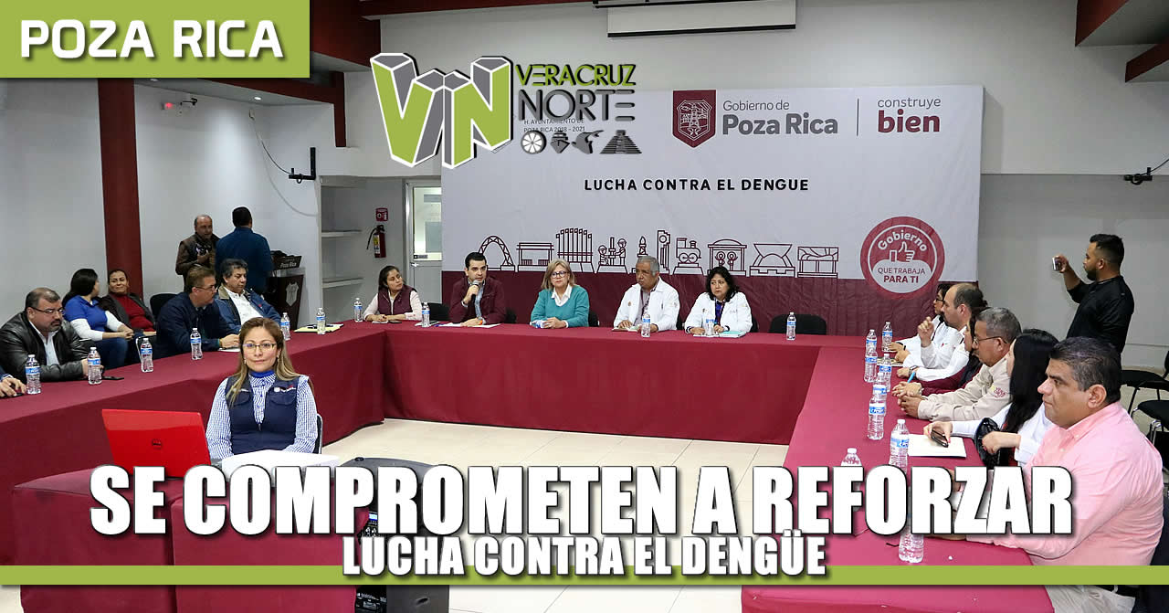 Se comprometen a reforzar lucha contra el dengue