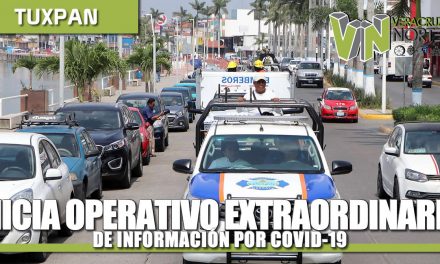 Inicia Operativo Extraordinario de Información por Covid 19