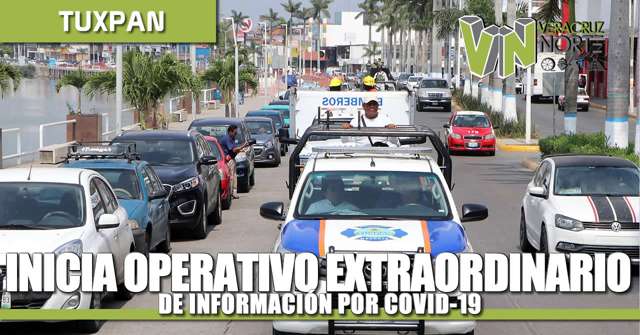 Inicia Operativo Extraordinario de Información por Covid 19