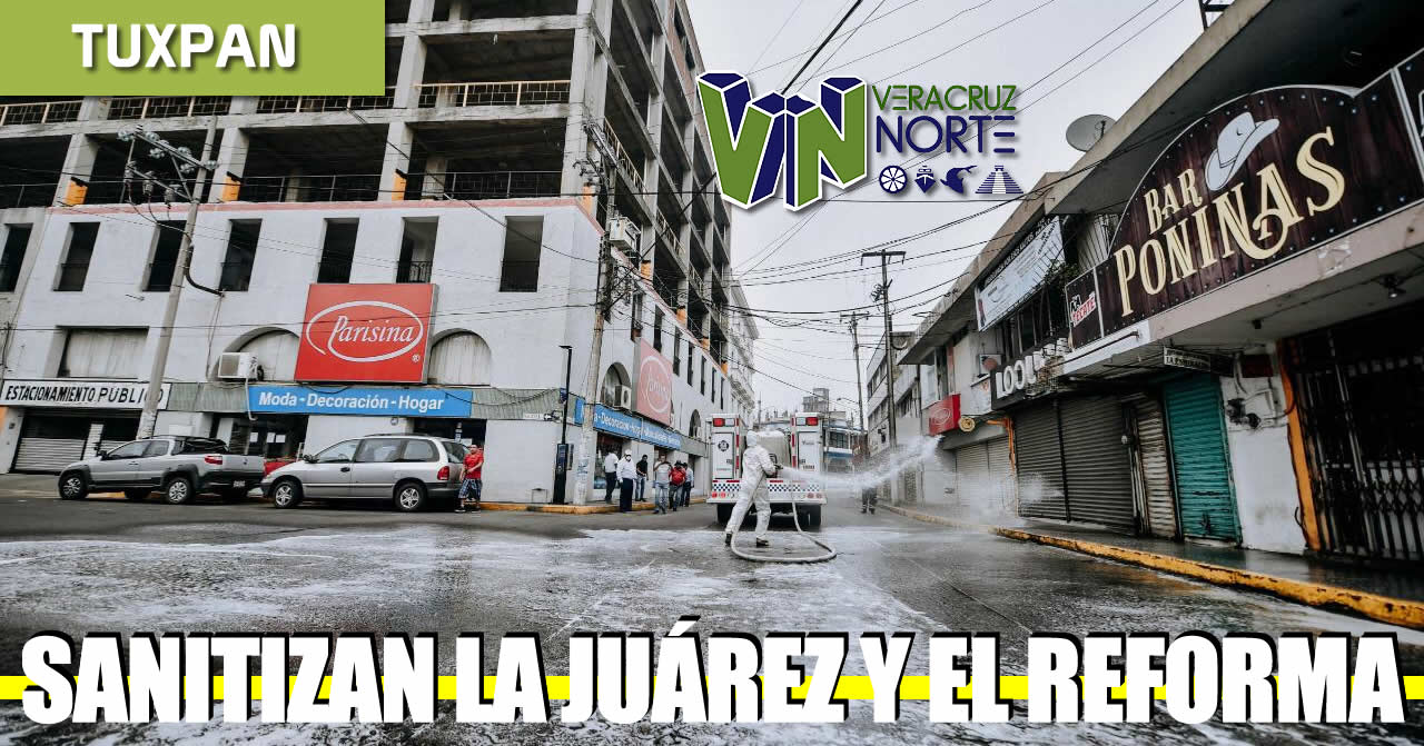 Sanitizan la Juárez y el Reforma