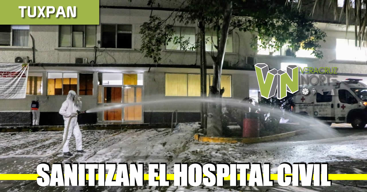 SANITIZACIÓN DEL HOSPITAL CIVIL EMILIO ALCAZAR