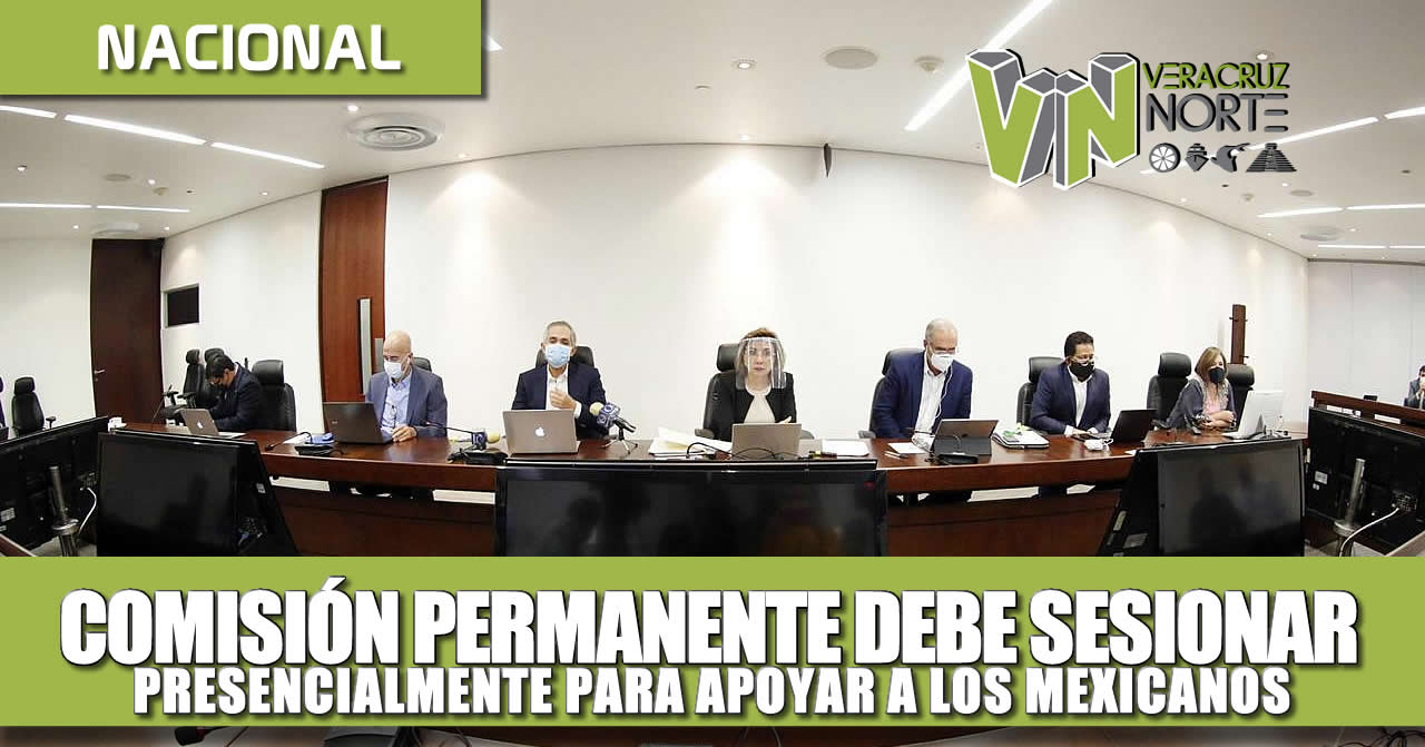 Comisión Permanente debe de sesionar presencialmente para ayudar a los mexicanos: Julen Rementería