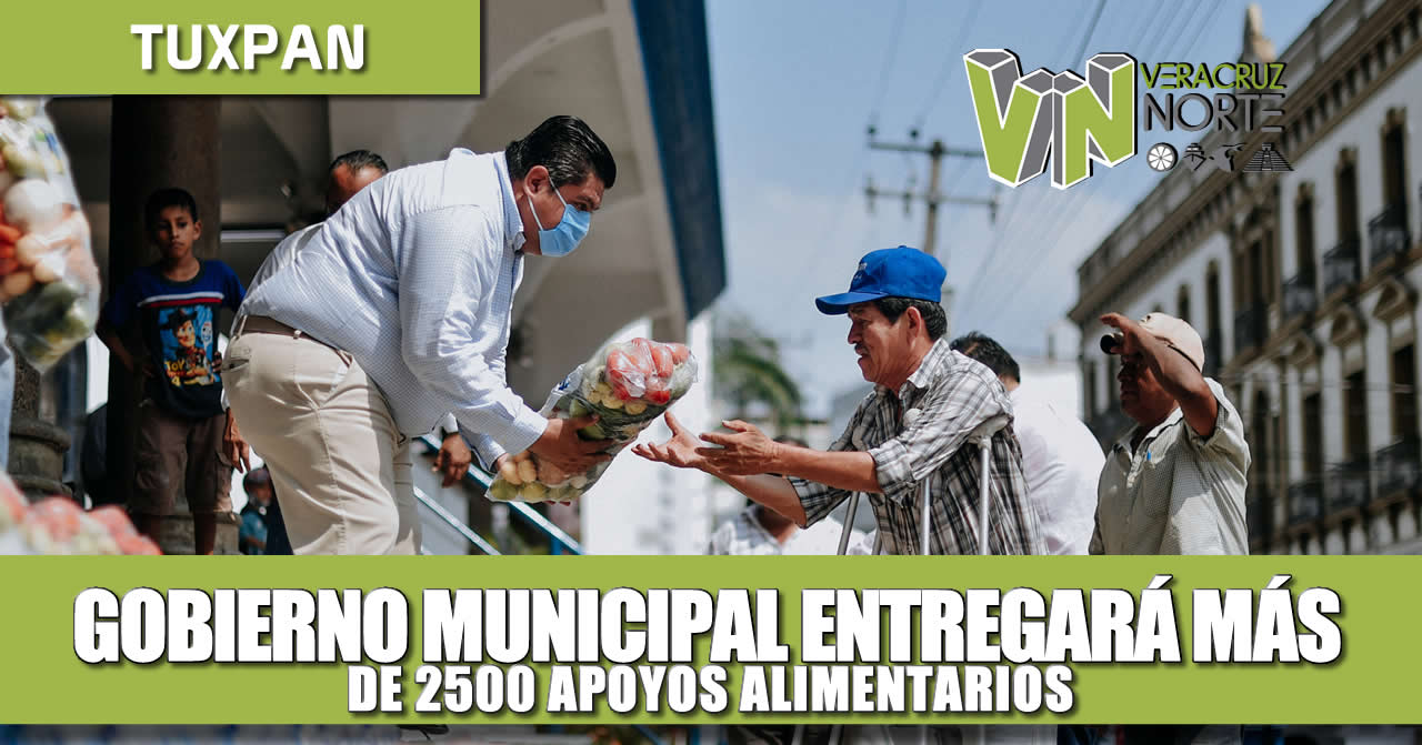 GOBIERNO MUNICIPAL ENTREGARÁ MÁS DE 2,500 APOYOS ALIMENTARIOS A FAMILIAS VULNERABLES