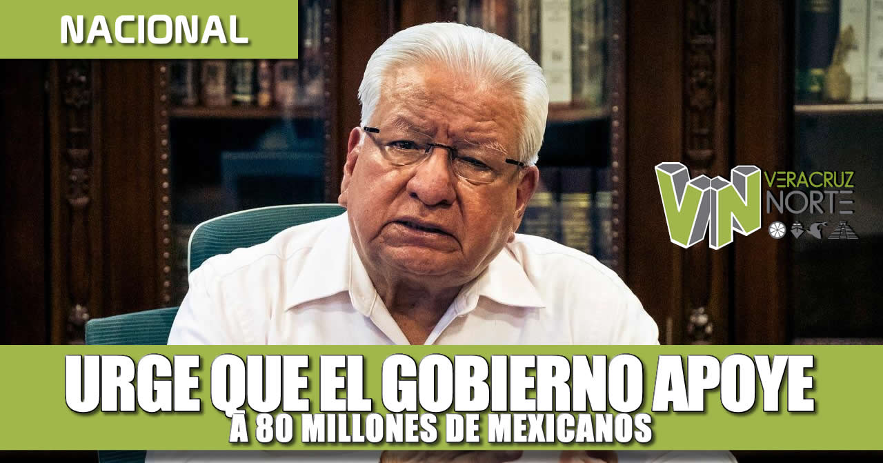 Urge que el gobierno apoye a 80 millones de mexicanos  sin alimentos y proteja al sector médico
