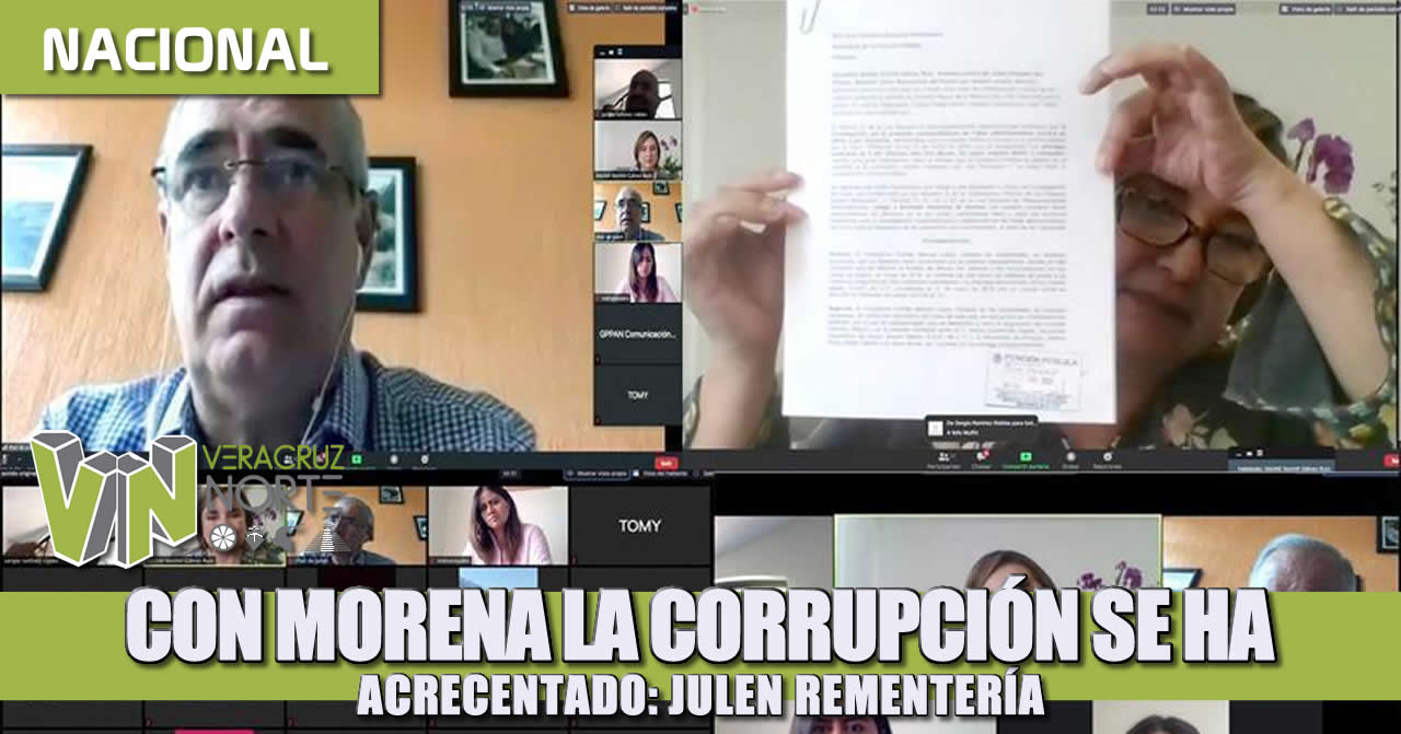 Con Morena la corrupción se ha incrementado: Julen Rementería