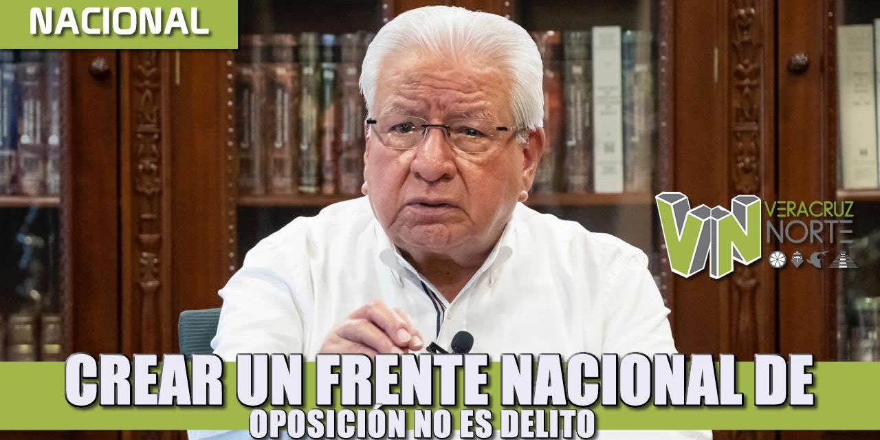 Crear un frente nacional de oposición no es delito: Antorcha