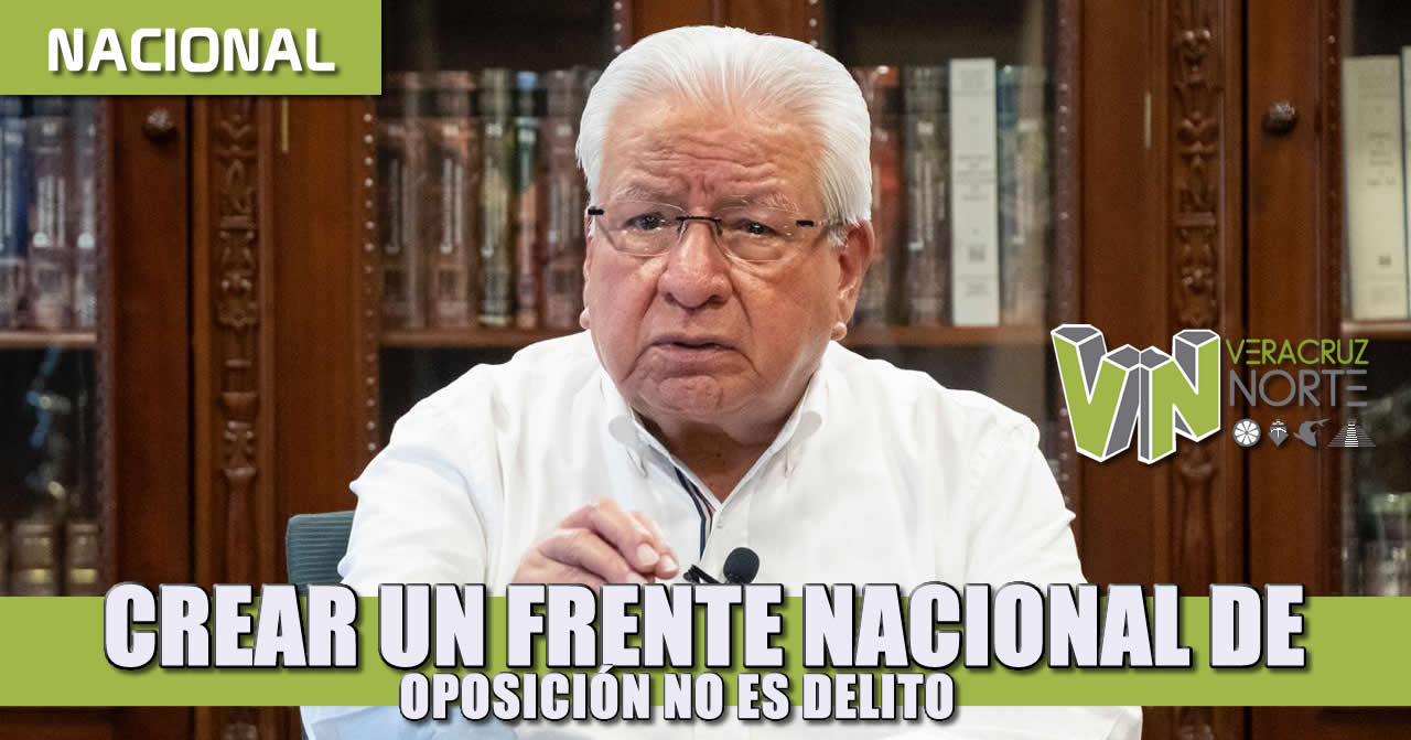Crear un frente nacional de oposición no es delito: Antorcha