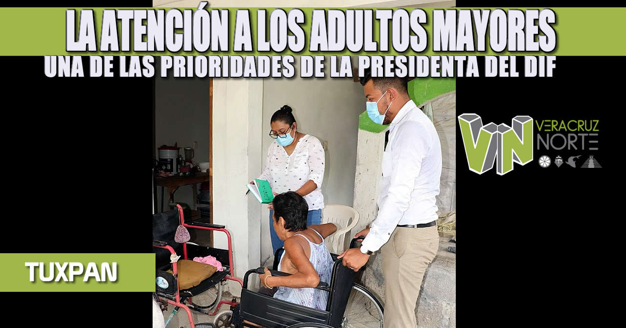 LA ATENCIÓN A LOS ADULTOS MAYORES, UNA DE LAS PRIORIDADES DE LA PRESIDENTA DEL DIF