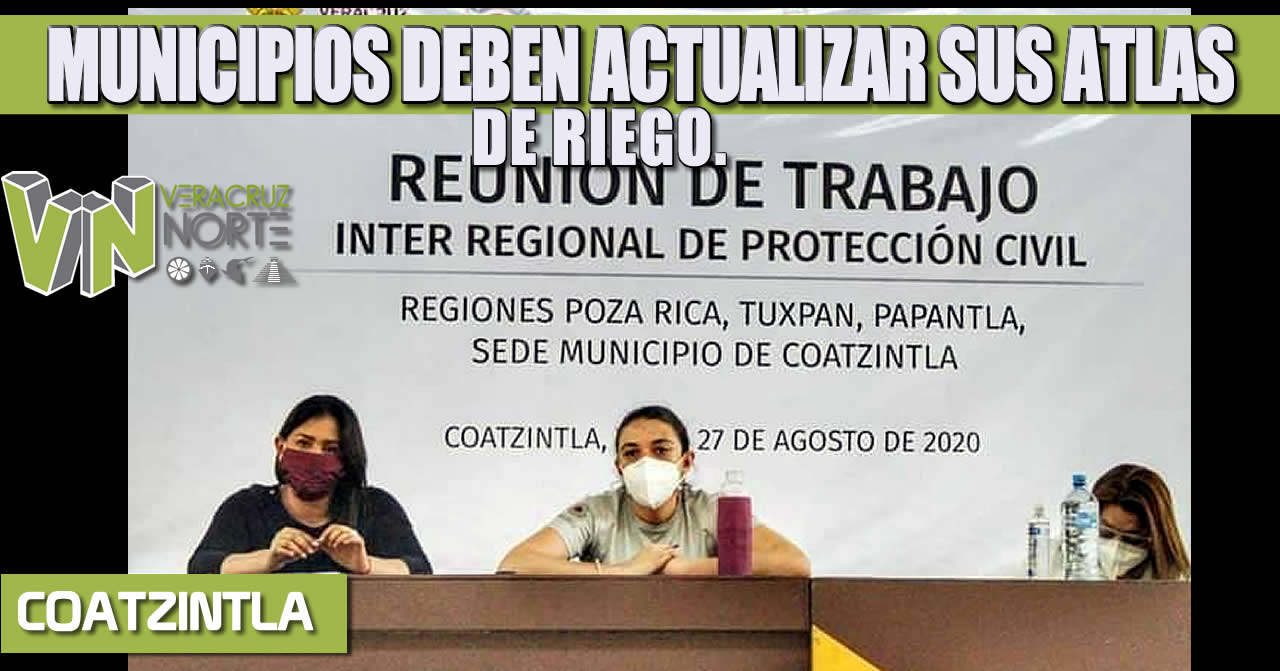 MUNICIPIOS DEBEN ACTUALIZAR SUS ATLAS DE RIEGO
