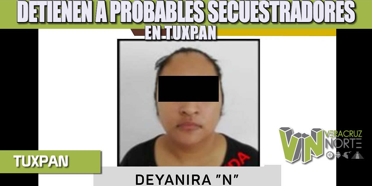 DETIENEN A PROBABLES SECUESTRADORES EN TUXPAN