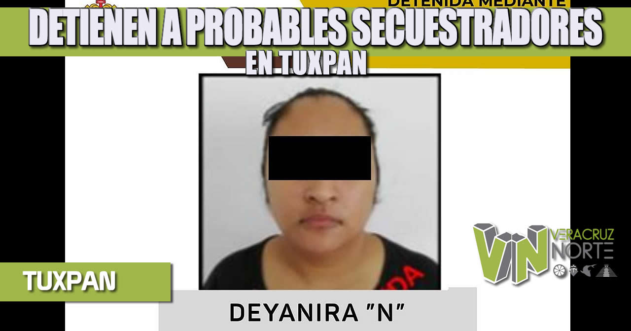 DETIENEN A PROBABLES SECUESTRADORES EN TUXPAN