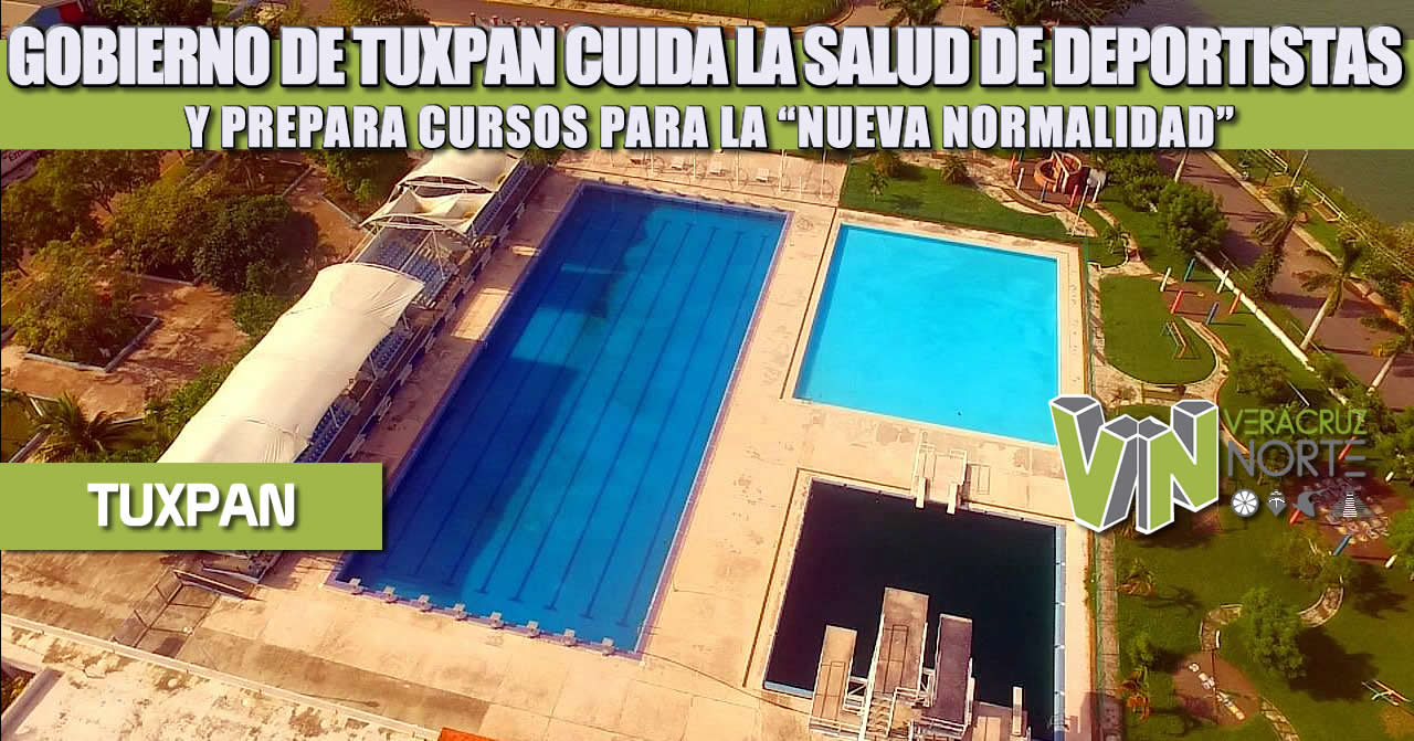 GOBIERNO DE TUXPAN CUIDA LA SALUD DE DEPORTISTAS Y PREPARA CURSOS PARA LA “NUEVA NORMALIDAD”