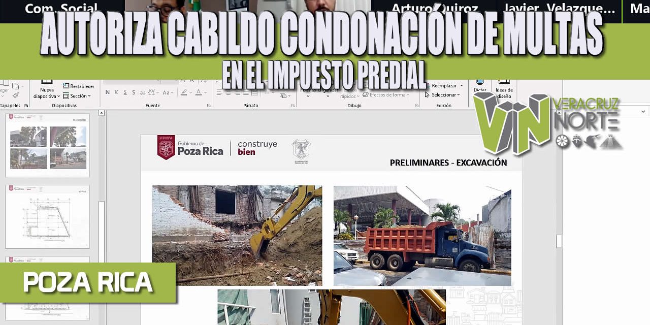 AUTORIZA CABILDO CONDONACIÓN DE MULTAS EN EL IMPUESTO PREDIAL