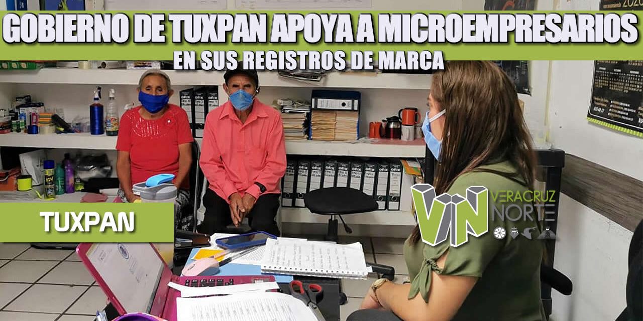 GOBIERNO DE TUXPAN APOYA A MICROEMPRESARIOS EN SUS REGISTROS DE MARCA