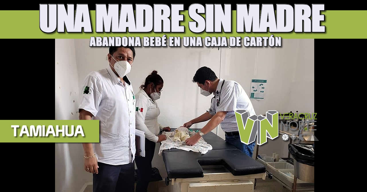 UNA MADRE SIN MADRE ABANDONA BEBÉ EN UNA CAJA DE CARTÓN