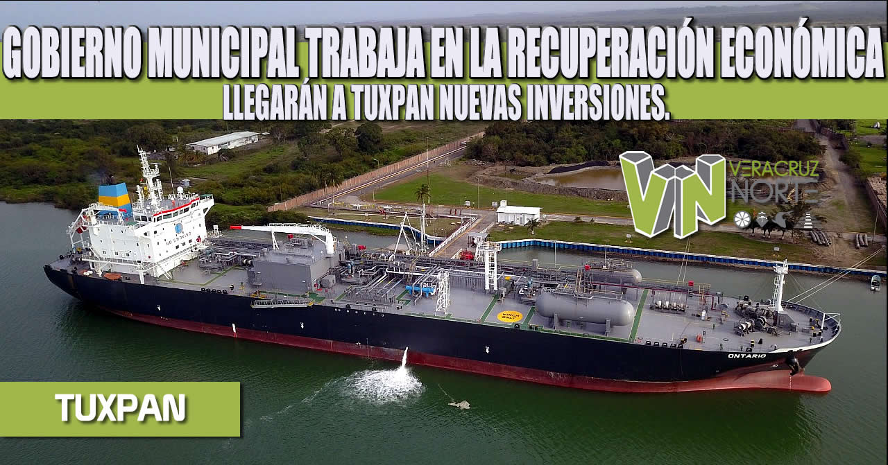 GOBIERNO MUNICIPAL TRABAJA EN LA RECUPERACIÓN ECONÓMICA LLEGARÁN A TUXPAN NUEVAS INVERSIONES.