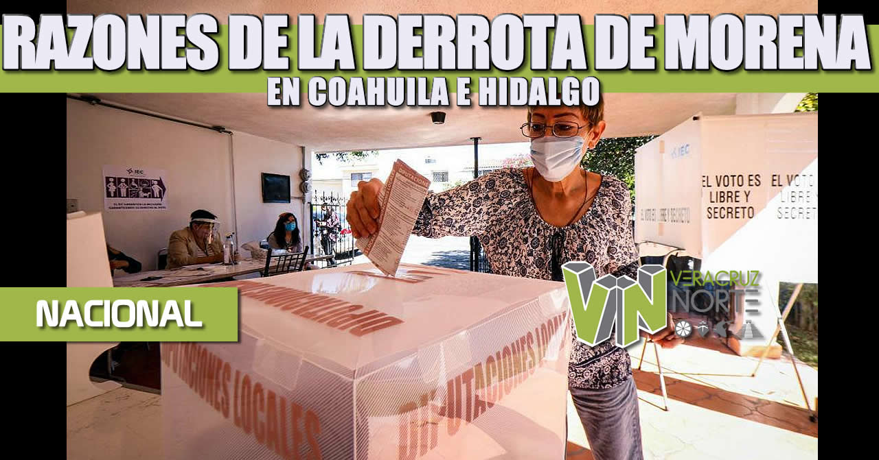 RAZONES DE LA DERROTA DE MORENA EN COAHUILA E HIDALGO