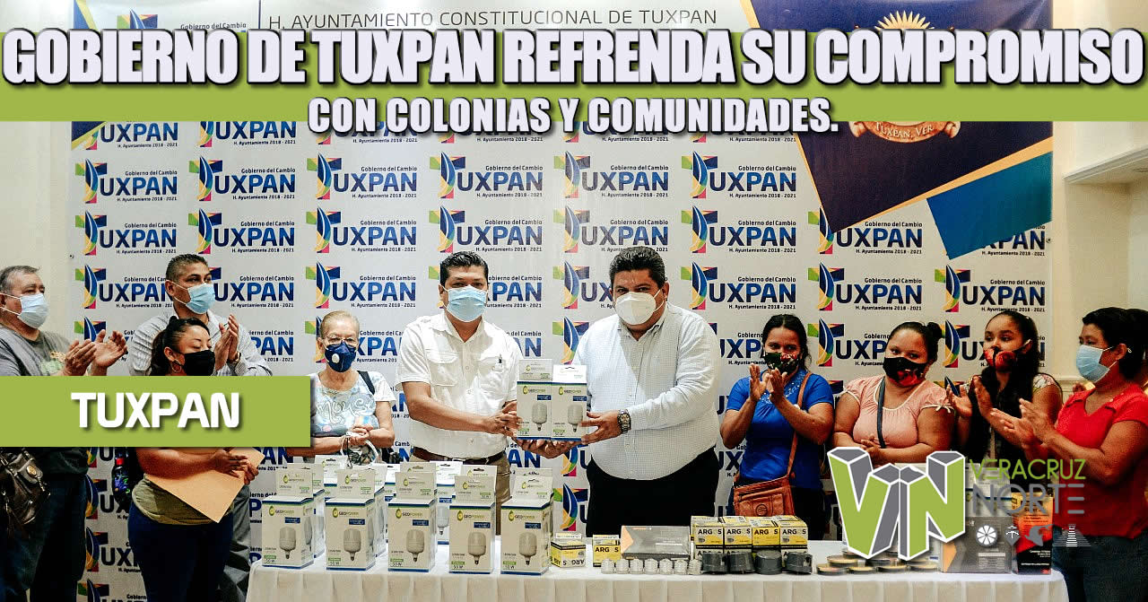 GOBIERNO DE TUXPAN REFRENDA SU COMPROMISO CON COLONIAS Y COMUNIDADES.