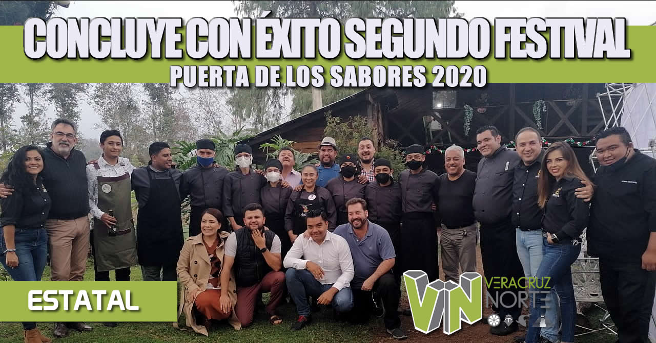 CONCLUYE CON ÉXITO SEGUNDO FESTIVAL PUERTA DE LOS SABORES 2020