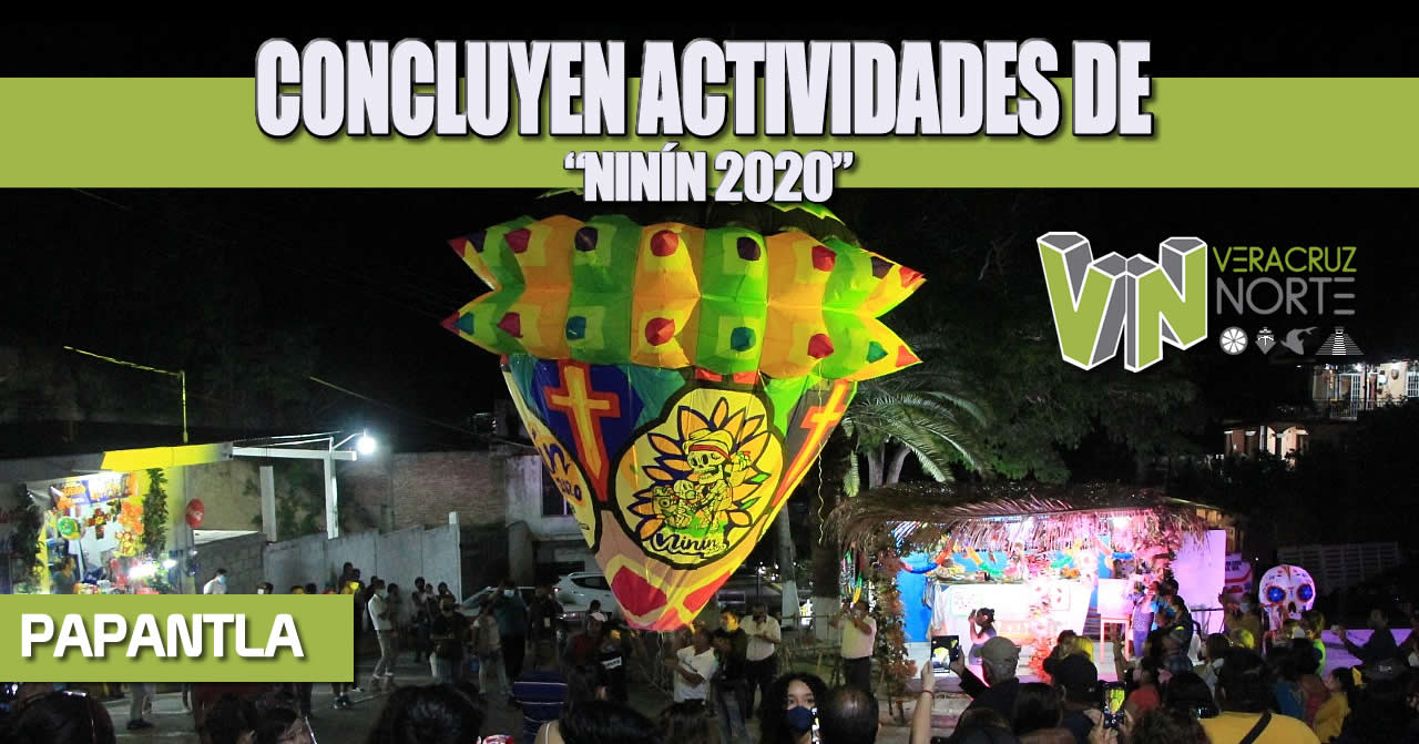 CONCLUYEN ACTIVIDADES DE “NINÍN 2020”
