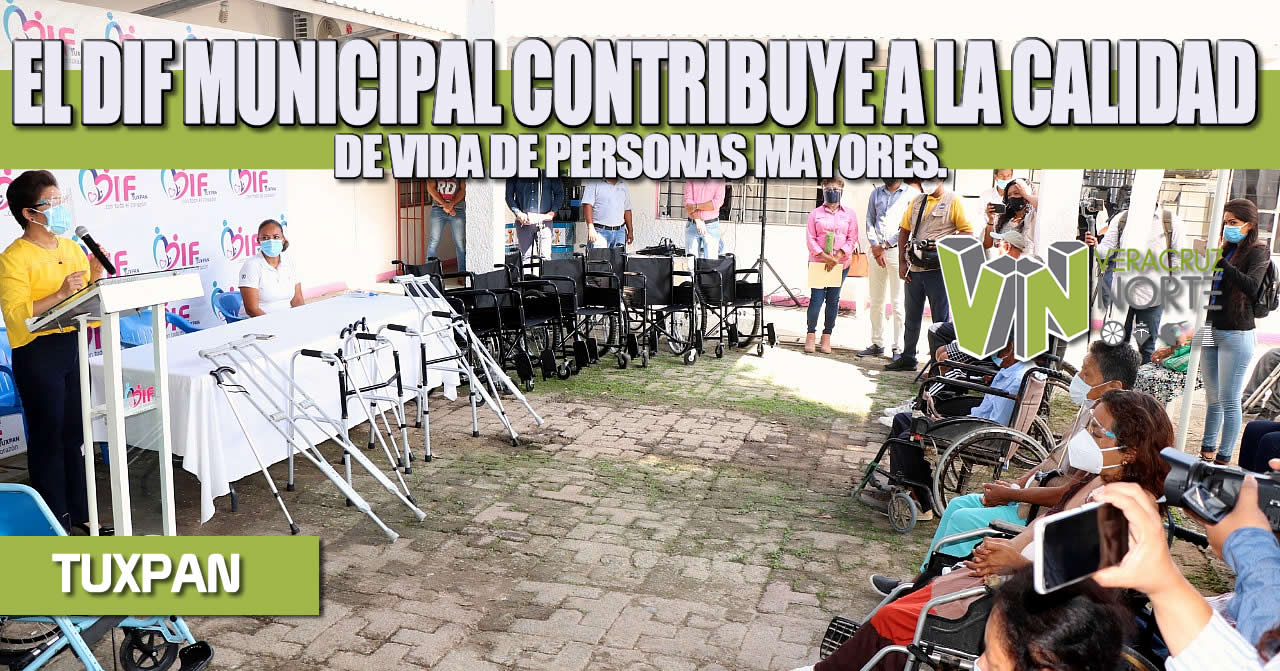 EL DIF MUNICIPAL CONTRIBUYE A LA CALIDAD DE VIDA DE PERSONAS MAYORES.