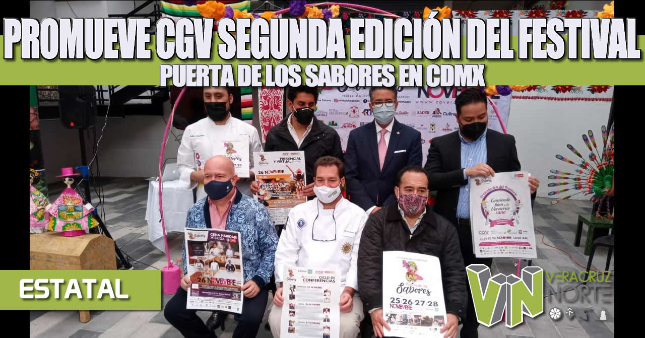 PROMUEVE CGV SEGUNDA EDICIÓN DEL FESTIVAL PUERTA DE LOS SABORES EN CDMX