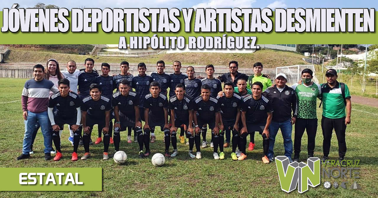 JÓVENES DEPORTISTAS Y ARTISTAS DESMIENTEN A HIPÓLITO RODRÍGUEZ