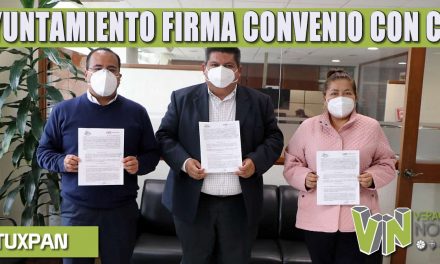 AYUNTAMIENTO FIRMA CONVENIO CON CFE