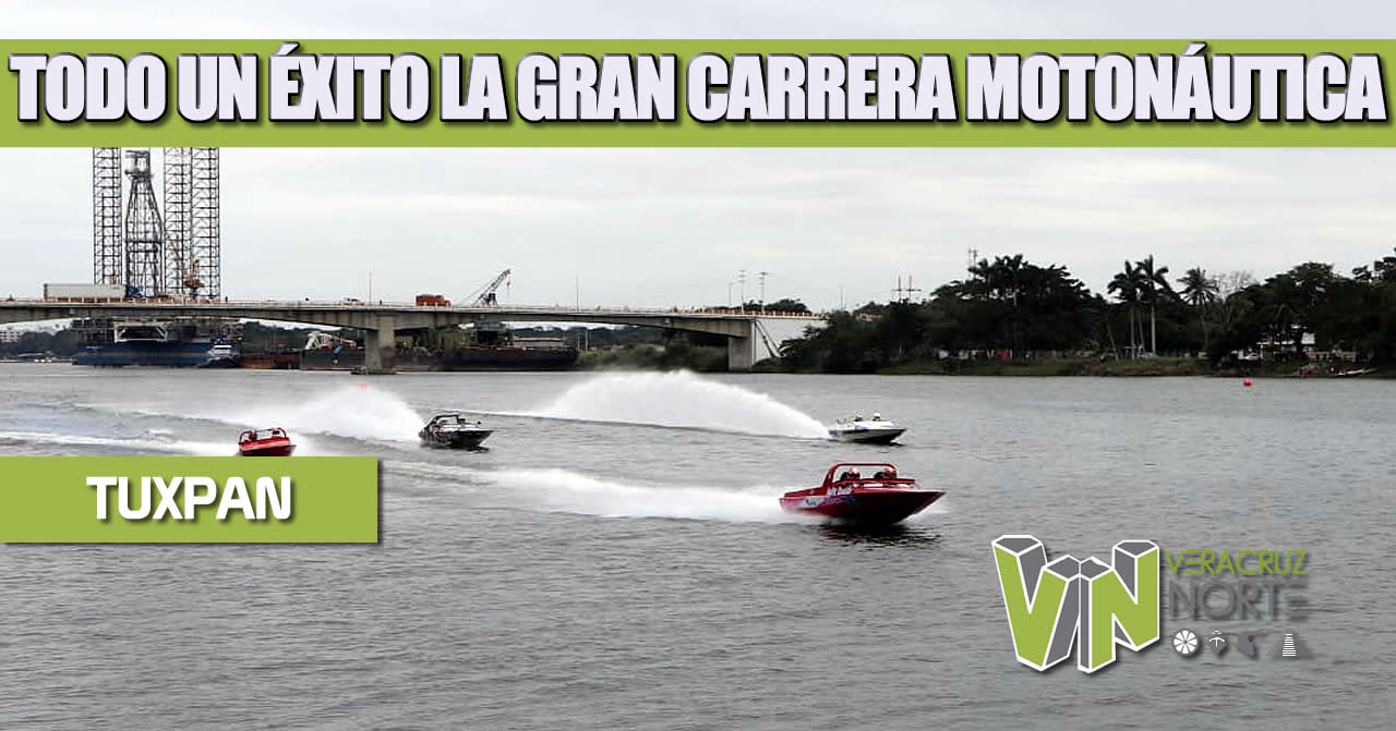 TODO UN ÉXITO LA GRAN CARRERA MOTONÁUTICA