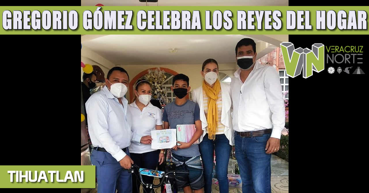 GREGORIO GÓMEZ CELEBRA LOS REYES DEL HOGAR