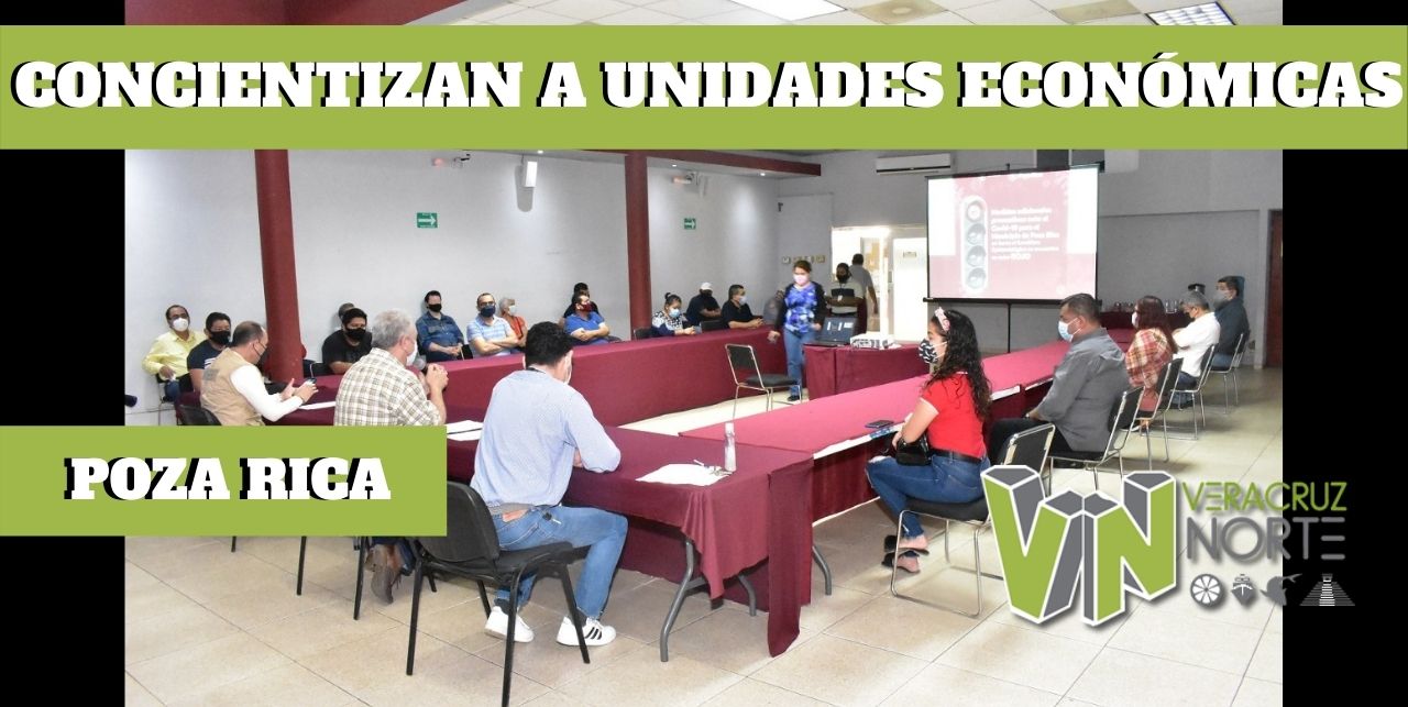 CONCIENTIZAN A UNIDADES ECONÓMICAS