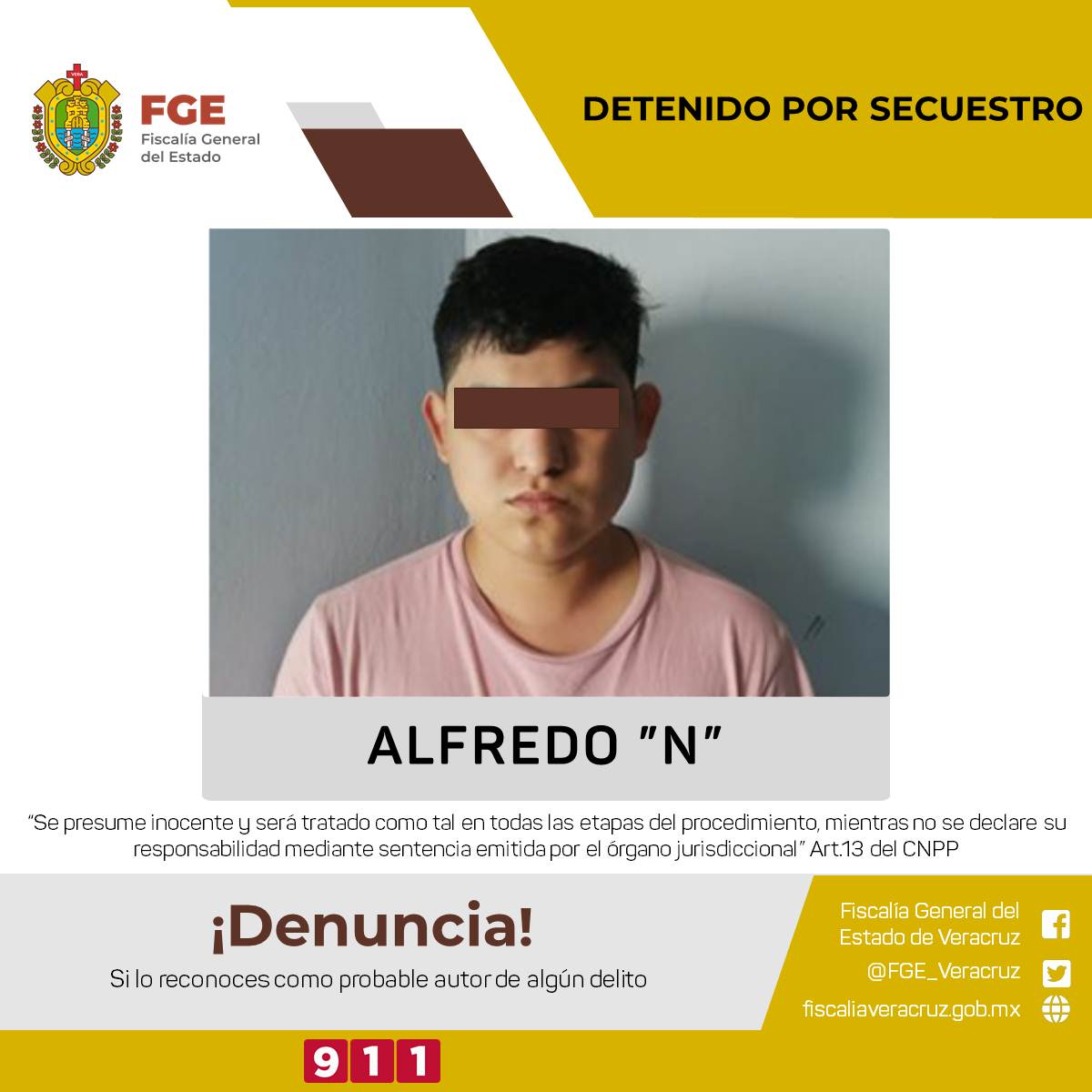 EN OPERATIVO, DETIENEN UECS A PROBABLE SECUESTRADOR