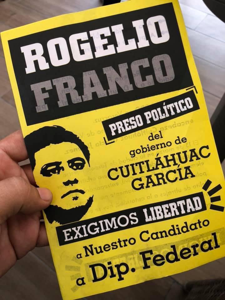 INSISTE ROGELIO FRANCO EN SER REGRESADO AL PENAL DE TUXPAN