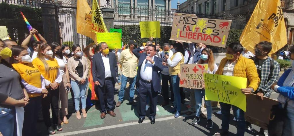 CONDENA PRD PRIVACIÓN DE LA LIBERTAD DE GOYO GÓMEZ EN TIHUATLÁN