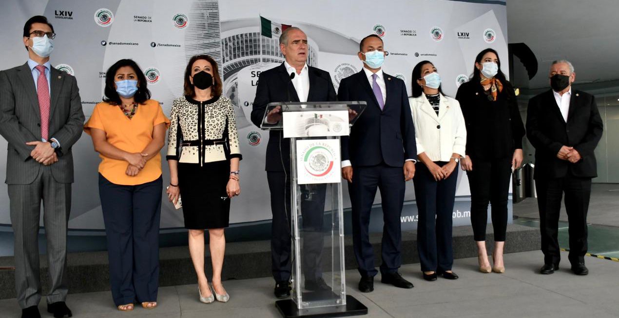NOMBRA MARKO CORTÉS A JULEN REMENTERÍA COMO COORDINADOR DE LOS SENADORES DEL PAN