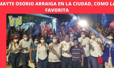 MAYTE OSORIO ARRAIGA EN LA CIUDAD, COMO LA FAVORITA