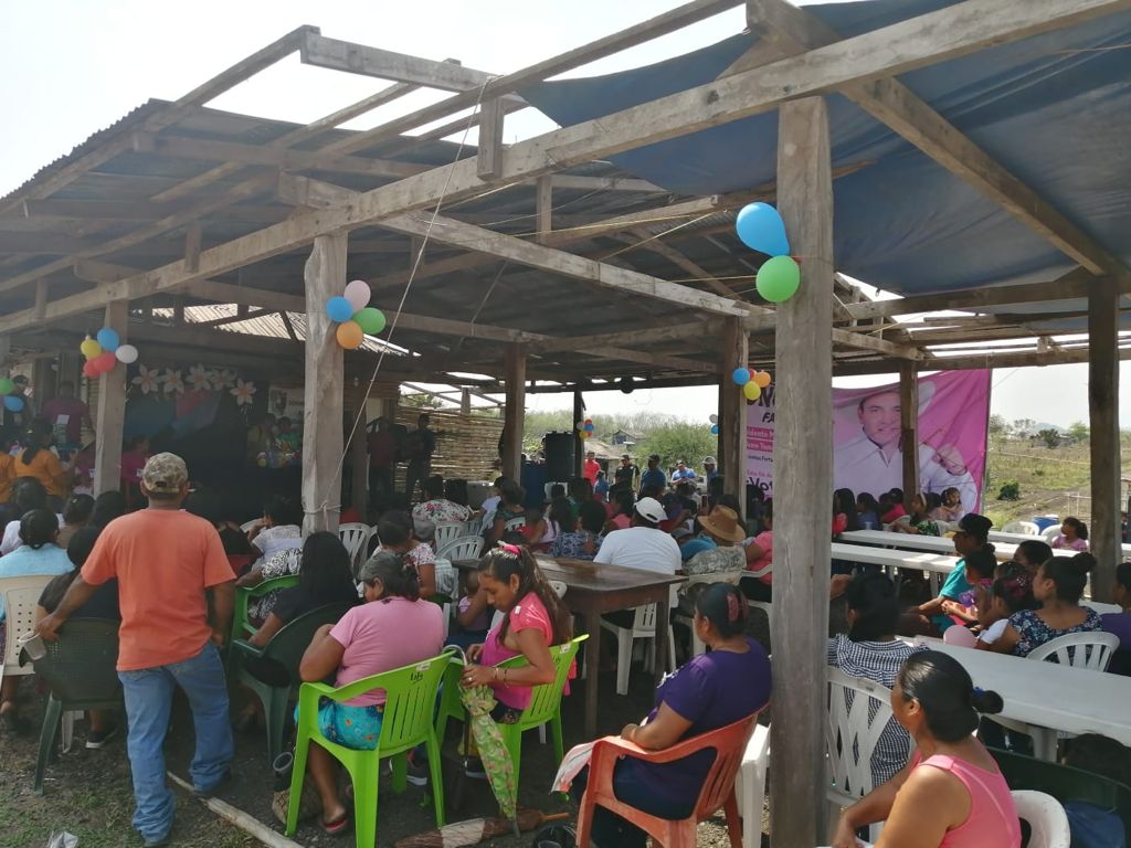 jornada de trabajo por las comunidades de Otatal: Braulio garcía