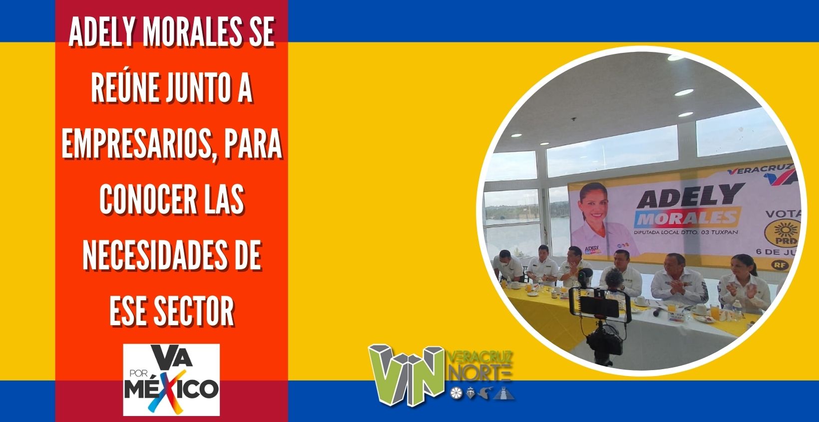 ADELY MORALES SE REÚNE JUNTO A EMPRESARIOS, PARA CONOCER LAS NECESIDADES DE ESE SECTOR.