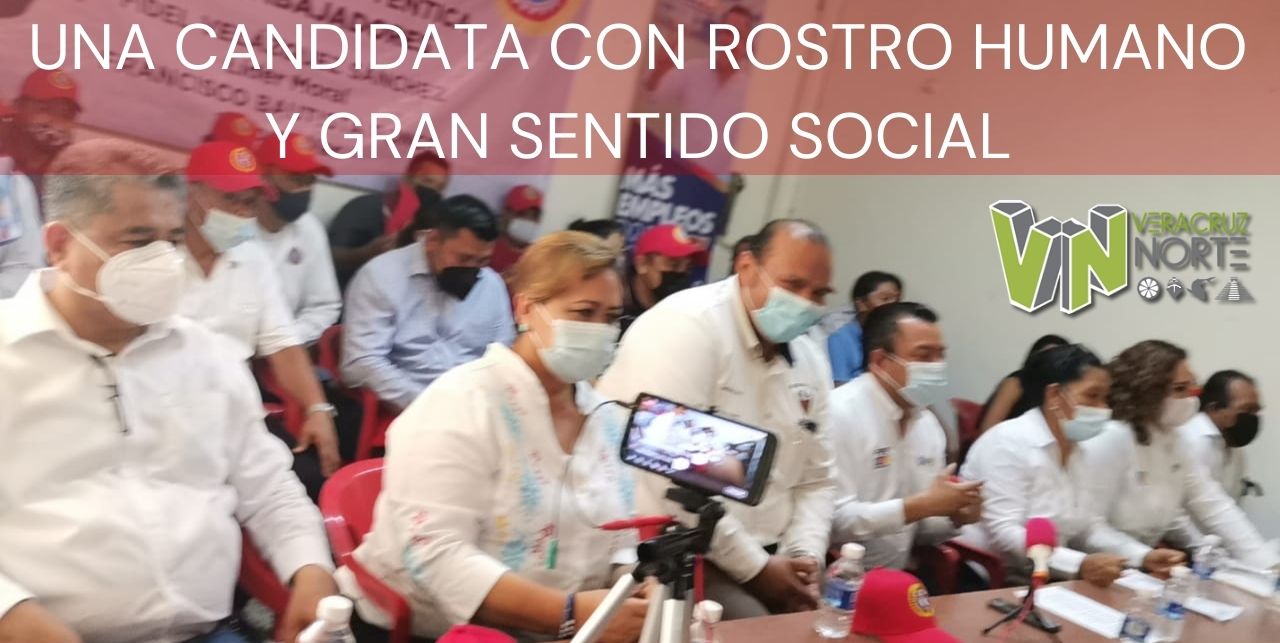 UNA CANDIDATA CON ROSTRO HUMANO Y GRAN SENTIDO SOCIAL