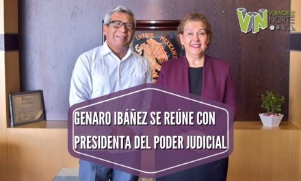 GENARO IBÁÑEZ SE REÚNE CON PRESIDENTA DEL PODER JUDICIAL