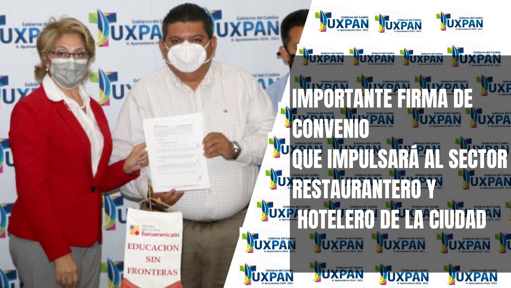IMPORTANTE FIRMA DE CONVENIO QUE IMPULSARÁ AL SECTOR RESTAURANTERO Y HOTELERO DE LA CIUDAD