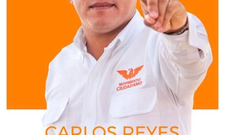 PIDE CARLOS REYES “MASCAREÑAS” VOTO ÚTIL PARA MOVIMIENTO CIUDADANO