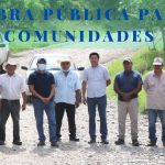 MÁS OBRA PÚBLICA PARA LAS COMUNIDADES