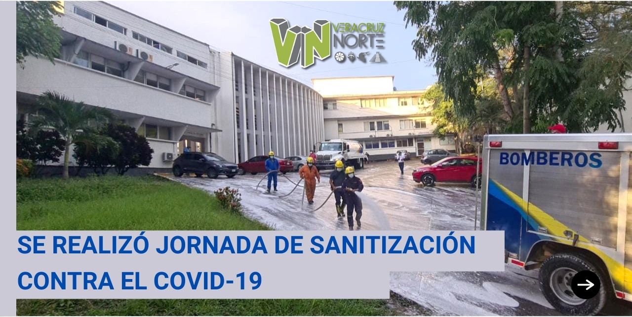 SE REALIZÓ JORNADA DE SANITIZACIÓN CONTRA EL COVID-19