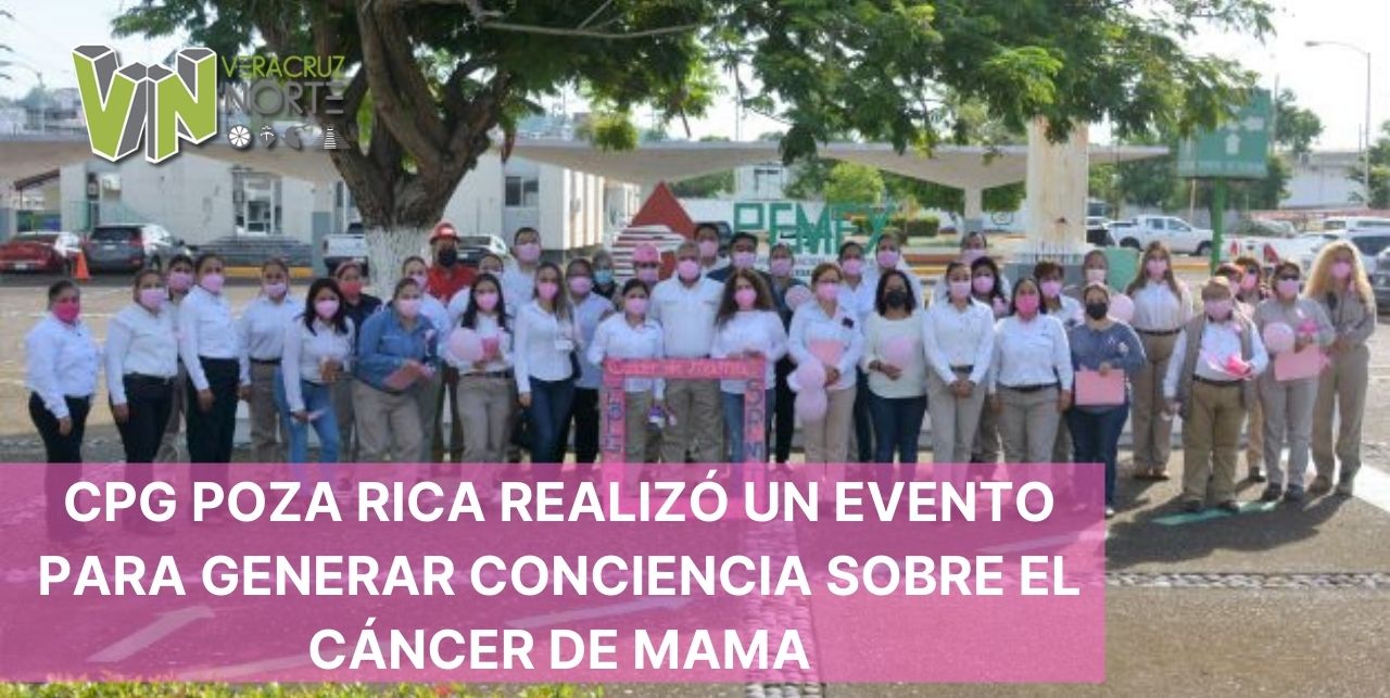 CPG POZA RICA REALIZÓ UN EVENTO PARA GENERAR CONCIENCIA SOBRE EL CÁNCER DE MAMA