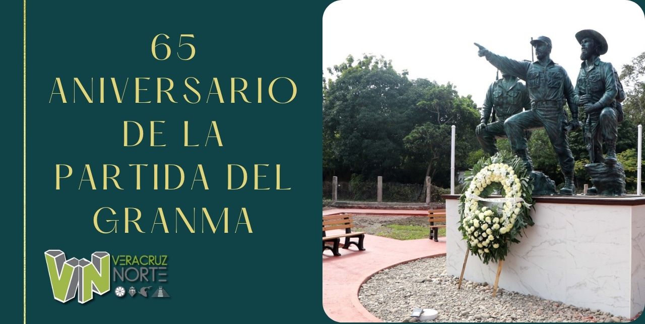 65 Aniversario de la partida del GRANMA